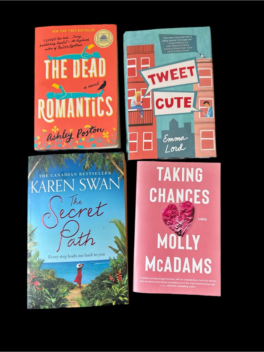Romance Book Bundle | Ashley Poston Emma Lord Karen Swan